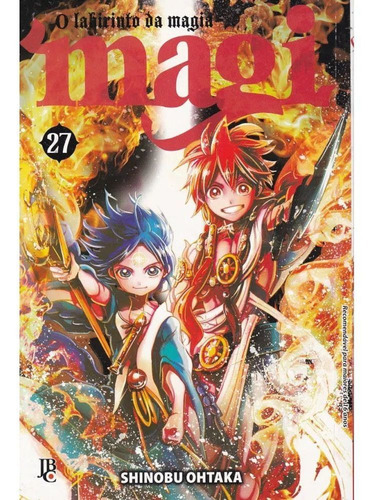 Magi O Labirinto Da Magia - Volume 27 - Usado