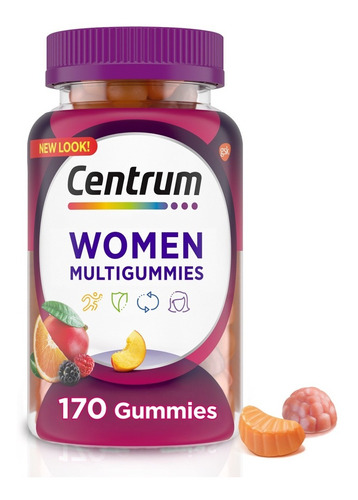 Centrum Mujer Multigummies, 150 Gomitas De Sabores.