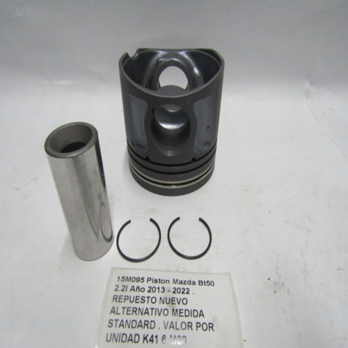 Piston Mazda Bt50 2.2l Año 2013 - 2022