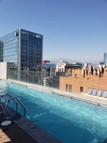 Amoblado 15mt2 Terraza 50mt2 Útiles - 2d+1b Metro Manquehue