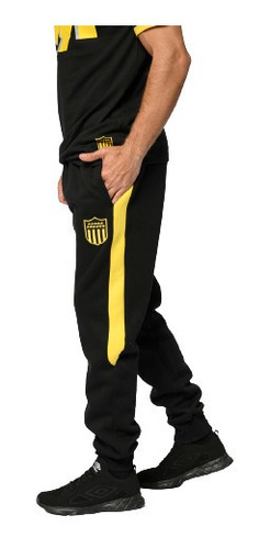 Pantalon Chupin Peñarol Adulto Futbol C/puño Deportivo