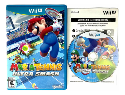 Mario Tennis Ultra Smash - Juego Original Para Nintendo Wiiu