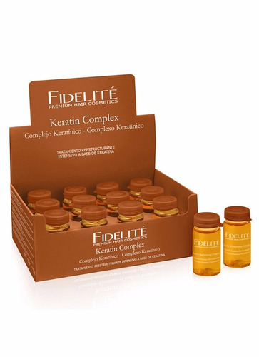 Fidelite Ampolla Complejo Keratínico Reestrucuturant X 15ml.