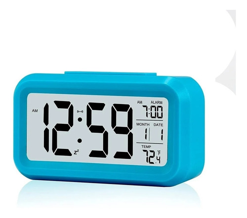 Reloj Digital Led Alarma Temperatura Fecha Despertador