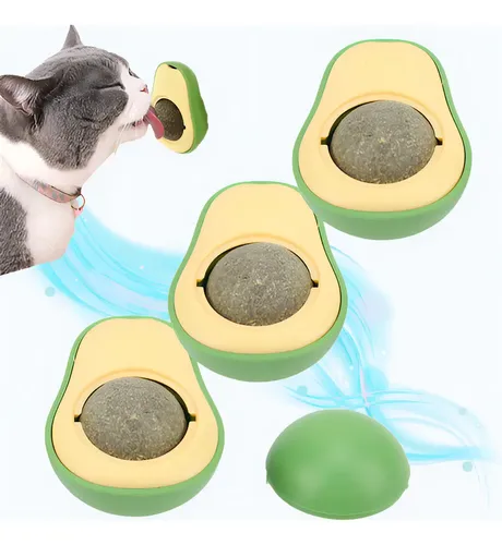 Brinquedo para Gato com Catnip Removível e Formato de Abacate – P...