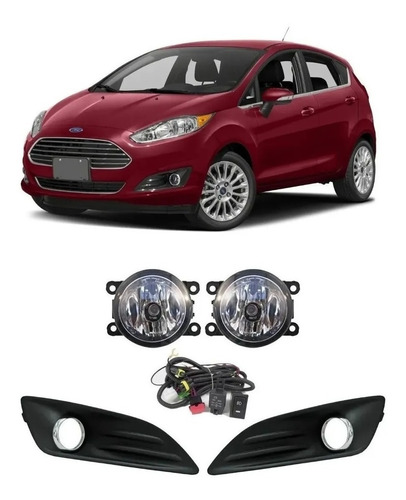 Kit Faros Niebla Fiesta 2013 2014 2015 2016 2017 2018 2019