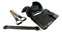 Comprar Sela Freio De Ouro Chapeada + Estribos + Loro Trava + Badana