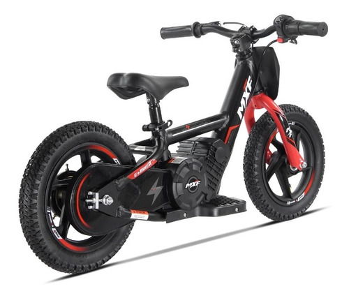 Imagem 4 de 4 de Mini Bicicleta Elétrica Mxf Aro12 Vermelho + Brinde Capacete