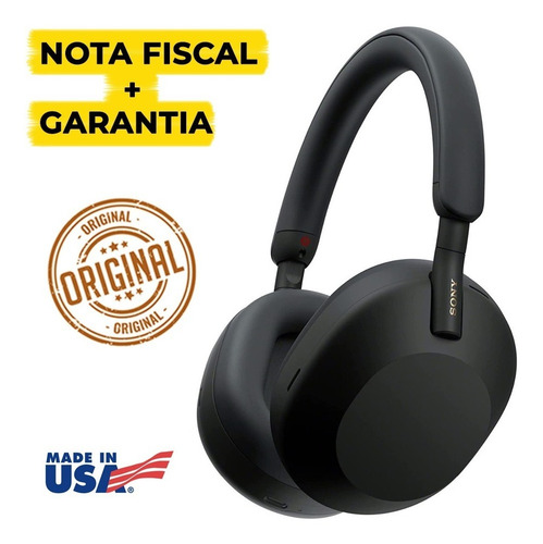 Imagem 2 de 9 de Fone Bluetooth Sony Wh-1000xm5 - Original Lançamento