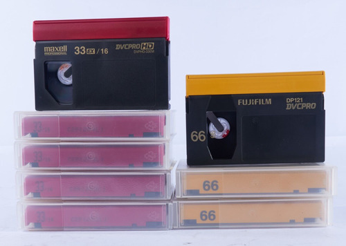 Maxell Dvcpro Dvphd-33em And Fujifilm Dp121 Video Casset Vvc