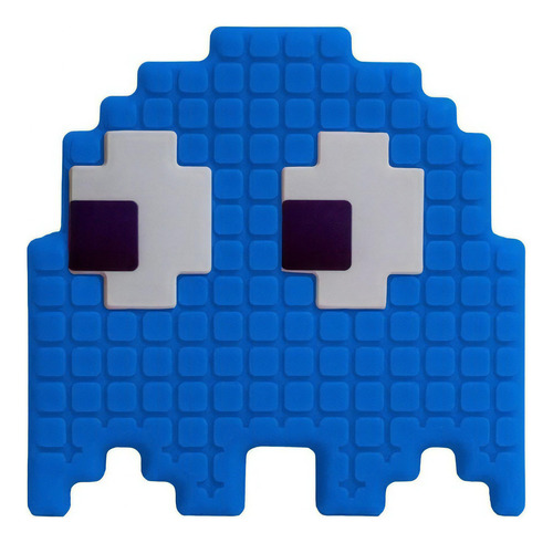 Luminária Usare Inky Fantasminha Azul Fantasma Do Pac-man Sem Lâmpada