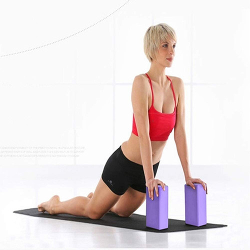 Ladrillo Yoga Eva Pilates Bloque Cubo Mat Colores