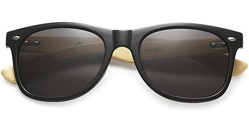 Gafas De Sol Madera Bambu Filtro Uv400 
