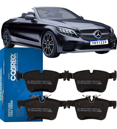 Jogo Pastilha De Freio Traseira Cobreq C-450 Amg 3.0 2016