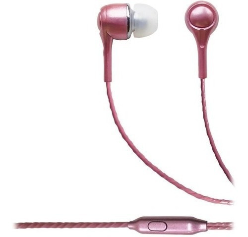 Auriculares Manos Libres Microfono C/ Cable Blaupunkt Rosa