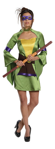 Wishes Disfraz Donatello Para Adultos Las Tortugas Mutantes