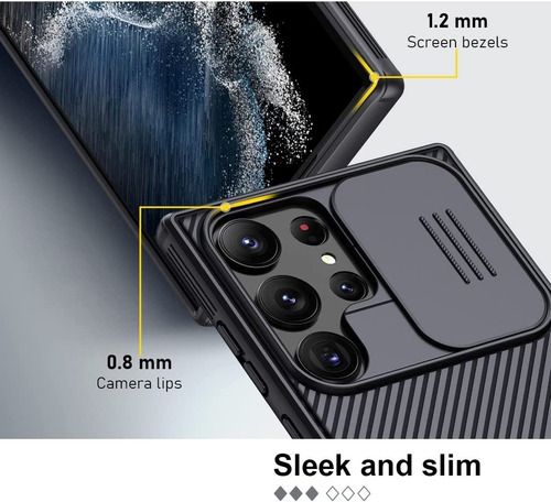 Funda Nillkin Cubre Camara Para Samsung Galaxy S23 Ultra