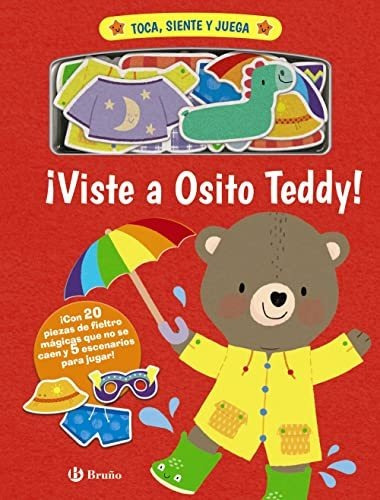 Toca Siente Y Juega Viste A Osito Teddy  - Vv Aa 