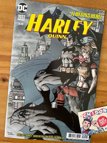 Comic - Harley Quinn Annual 2022 Jim Lee Batman #608 Hush
