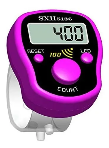Cuenta Ganado Digital Manual Click Led Contador Evento Reloj