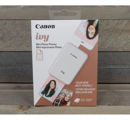 Mini Impresora Fotográfica Canon Ivy Para Smartphone Pink