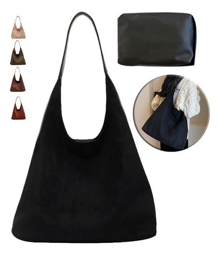 Retro Set 2 Gran Capacidad Bolsas Bandolera Mujer Billetera