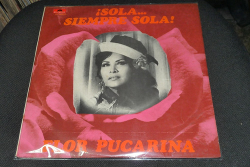 Jch- Flor Pucarina Sola Siempre Sola Album 02 Vinilos Lp 