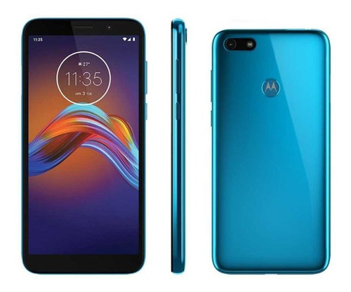 Celular Motorola Moto E6 Play 32 Gb Ram 2 Gb Azul Metalico