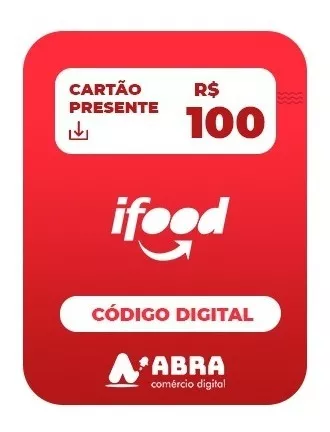 Cartão iFood 100 Reais - GCM Games - Gift Card PSN, Xbox, Netflix, Google,  Steam, Itunes