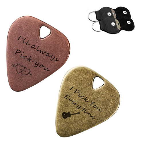 Regalo De Músico De Púas De Guitarra Personalizadas G...