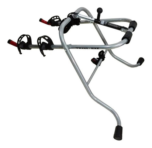 Transbike Luxo Para 2 Bicicletas Suporte Veicular Altmayer Cor Preto