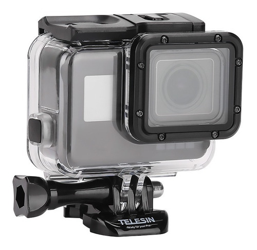 Carcasa Protección Cámara Gopro 5 6 7 Tapa Tactil Telesin