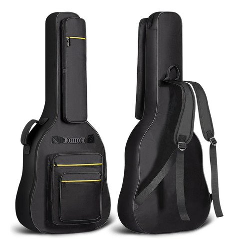 Cahaya 44 Pulgadas Guitar Bag Multi-pockets Para Jumbo Y Dre