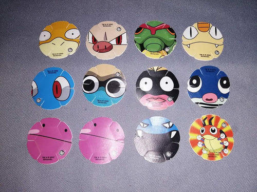 Tazos Piks Pelicula Pokemon 2000 *2 Tazos X $150 A Escoger