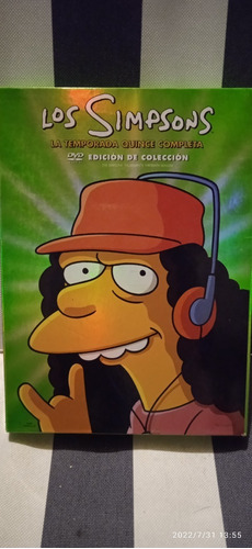 Los Simpsons Temporada 15 Completa 4 Discos.