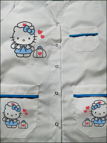 Chaqueta Estampada Distintas Especialidades Medicas