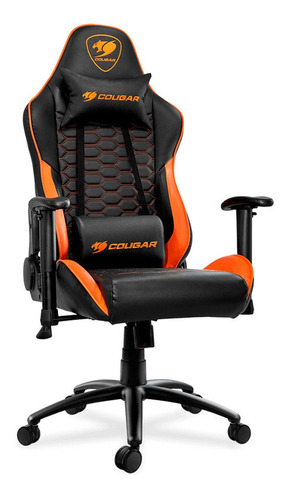 Imagen 2 de 4 de Silla Cougar Outrider Black/ Orange