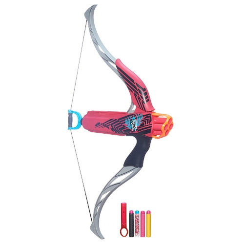 Arco Nerf Rebelle Strongheart Bow Blaster, Rosado