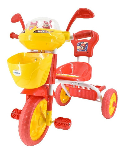 Triciclo Macilux Con Sonido Para Niños Niñas