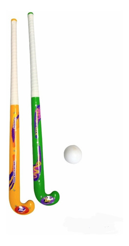 Juego De Palos De Hockey Mozart Toys Miden 67 Cm La Bocha 7 