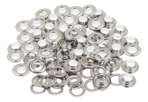 Imagen 5 de 10 de 50 Piezas De Ojales De Metal Con Arandelas Para Suministros