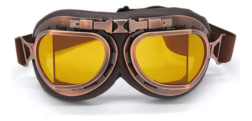 Motocicleta Gafas De Protección Gafas De Piloto Vintage