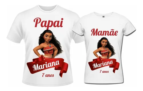 Camisetas personalizadas online de moana