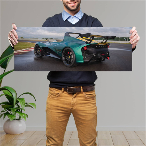 Cuadro 30x80cm Auto 2015 Lotus 3 Eleven Auto 142