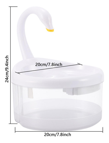 Fuente Para Mascotas Dispensador Automático De Agua Para Gat