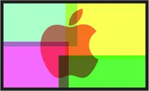 Comprar Quadro Decorativo Apple Informática Tecnologia Salas Decorar