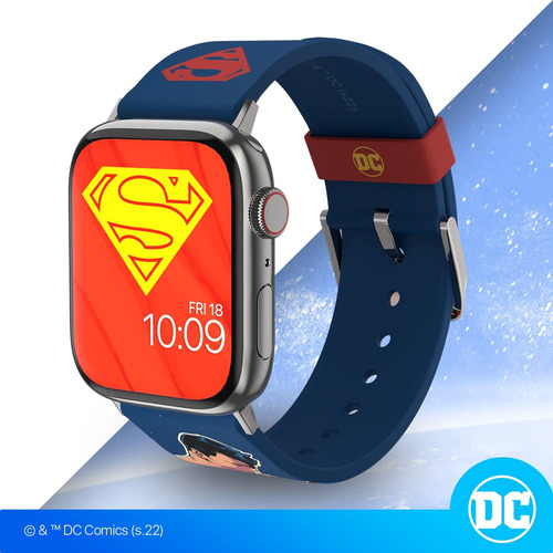 Colección De Correas De Reloj Inteligente Dc Comics, Con Lic