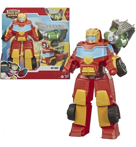 Boneco Hot Shot Transformers Rescue Bots Academy Hasbro