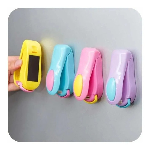 Mini Sellador De Bolsa De Plástico A Pila Sella Bolsa Iman Color Surtidos