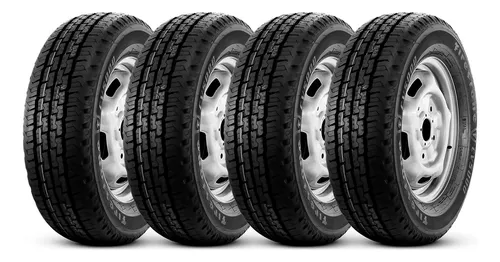Kit 4 Pneus 195/70r15 Firestone Cv5000 104/102r 8 Lonas